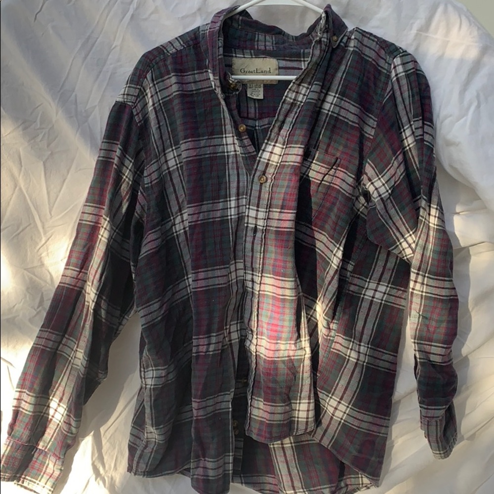 Oversized flannel